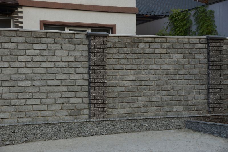 Brick Columns Installation in Worcester, MA