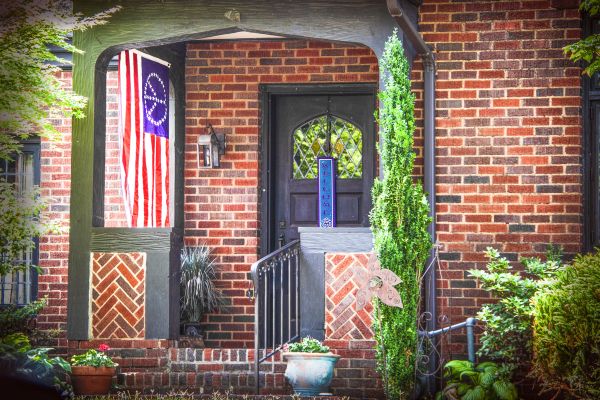 Brick Front Porch Renovation
